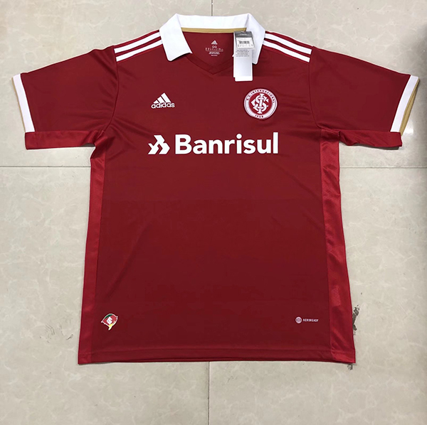 22-23 Season SC Internacional Home Red Color Football Jersey